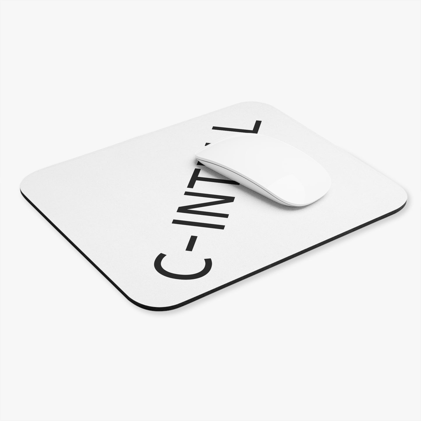 Minimalist C-INTELL Mouse Pad for Home Office