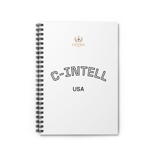 Stylish Ruled Spiral Notebook - C-INTELL USA